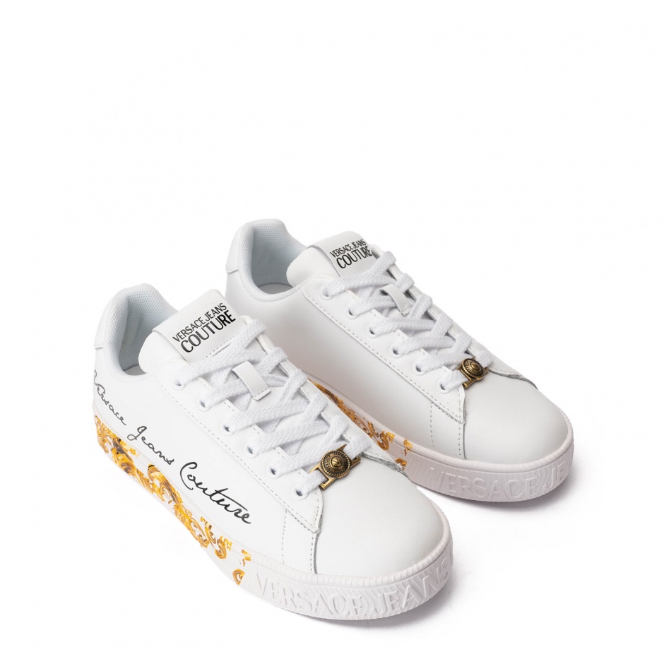 VERSACE JEANS Tenisi damă albi - vezi 2