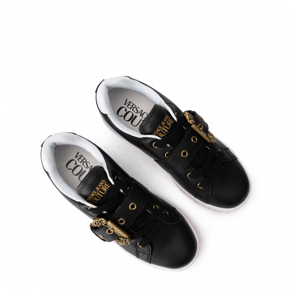 VERSACE JEANS Teniși damă negri - vezi 3