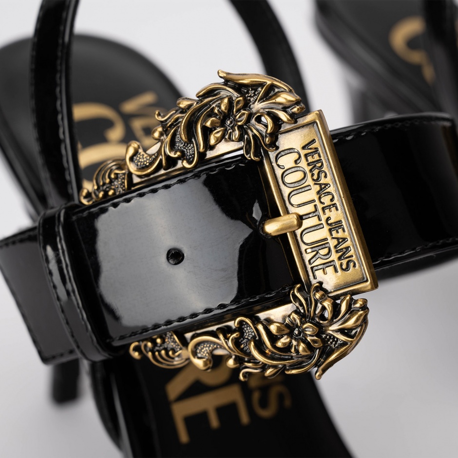 VERSACE JEANS Sandale damă negri - vezi 3