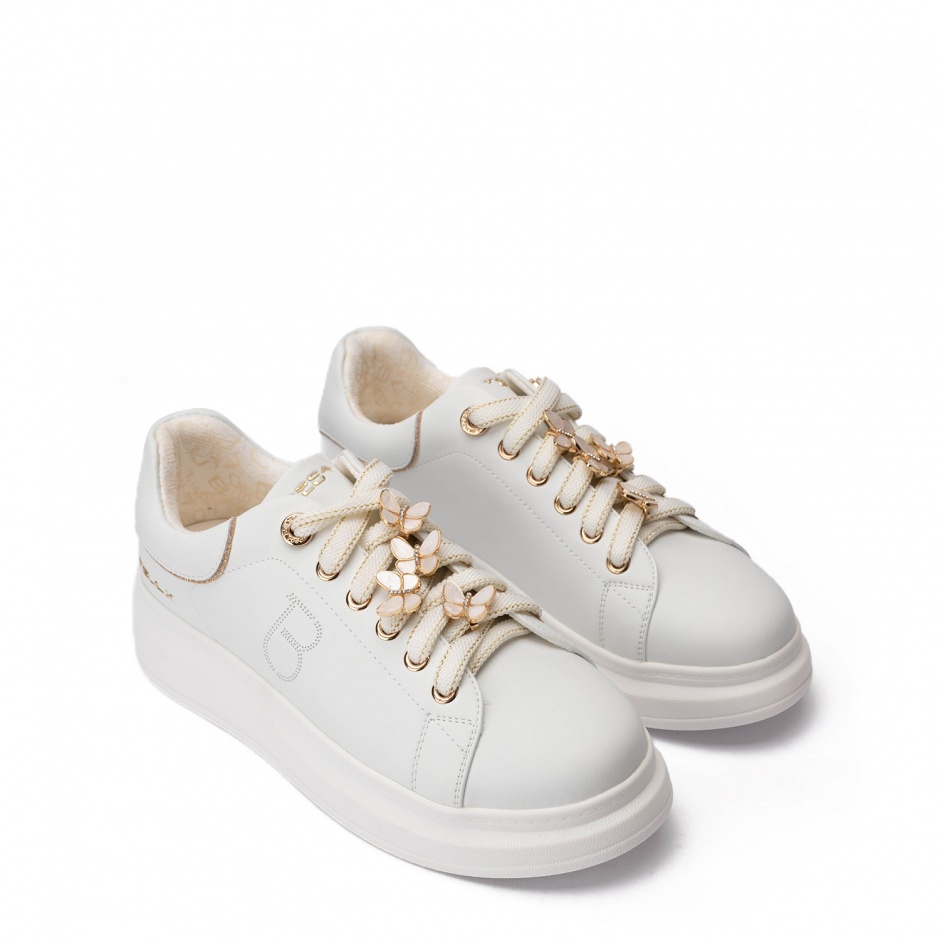 TOSCA BLU Pantofi sport albi de damă Astrid - vezi 2 - Pepina.ro TOSCA BLU Pantofi sport albi de damă Astrid - vezi 2