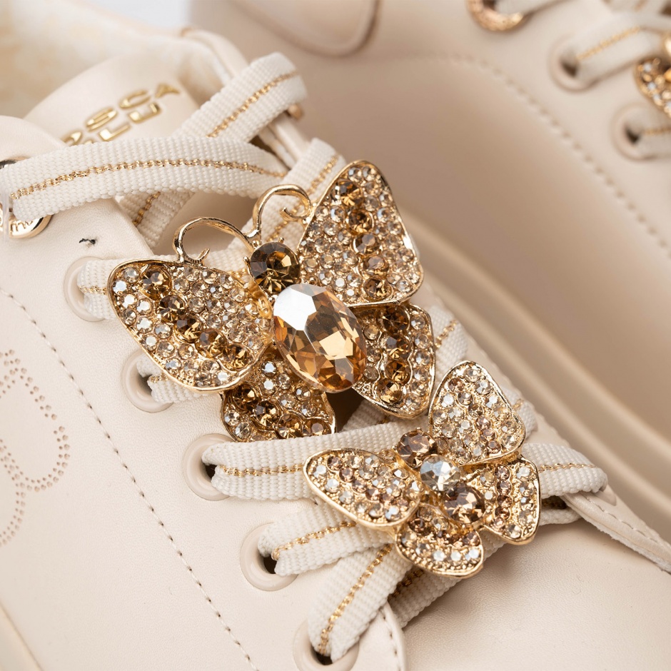 TOSCA BLU Pantofi sport damă bej Clara - vezi 4