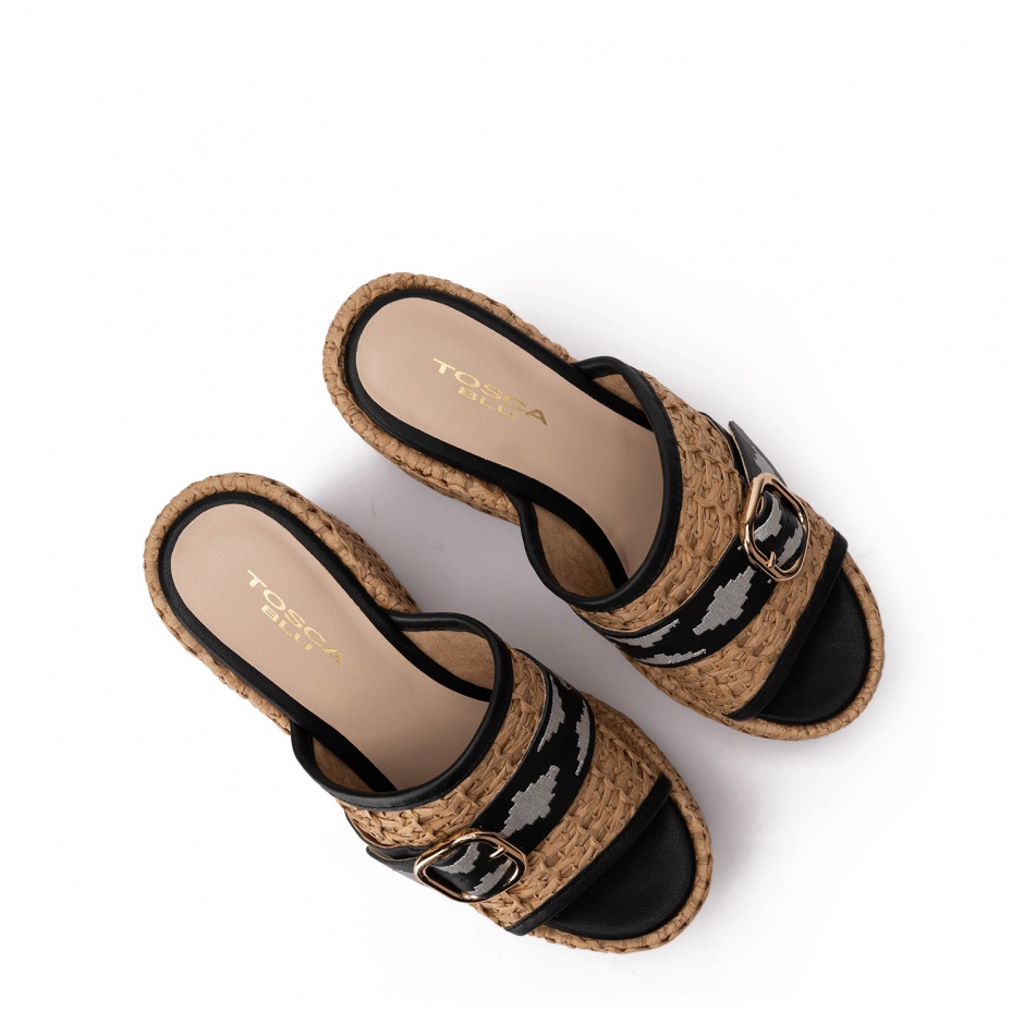 TOSCA BLU Papuci damă cu platformă Tulum - vezi 3