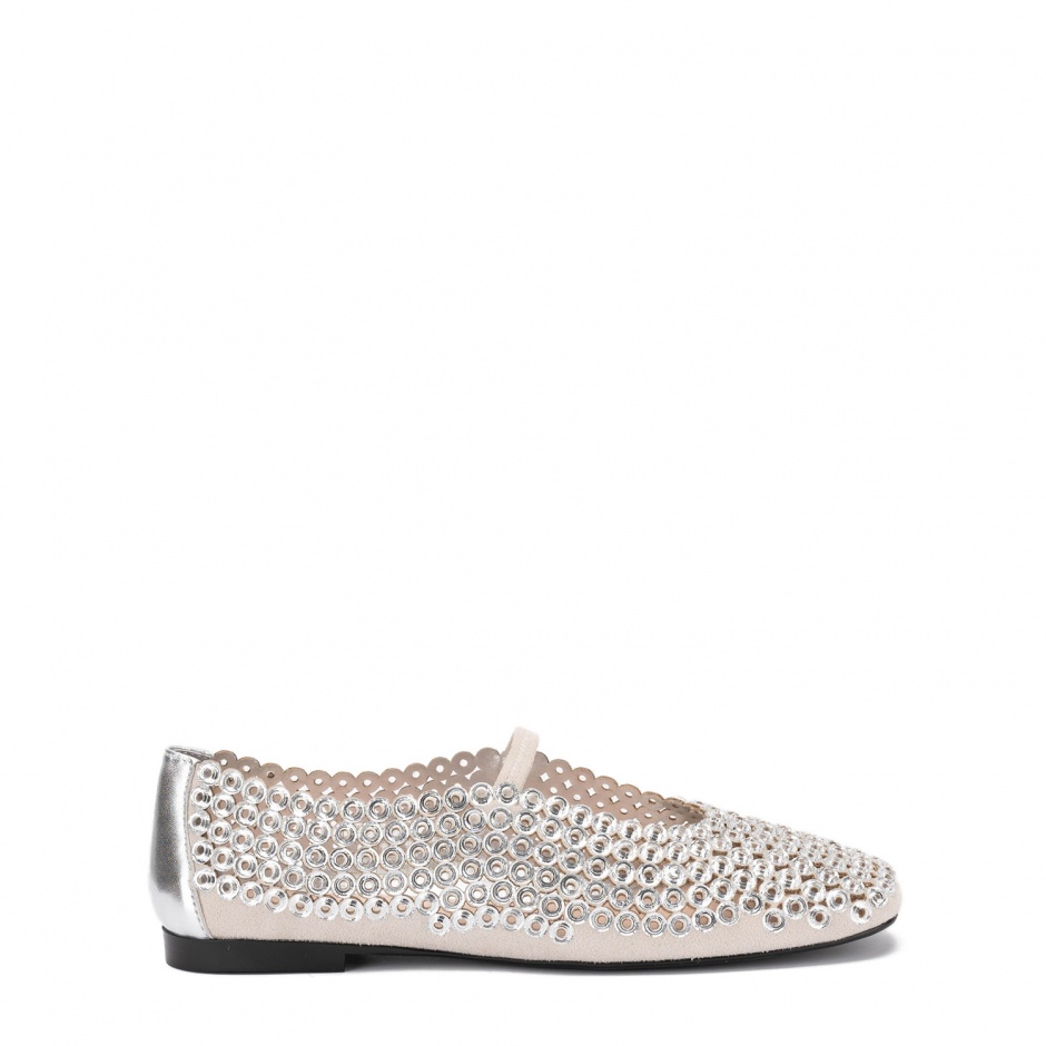 TOSCA BLU Balerini damă argintii Chantilly - vezi 1
