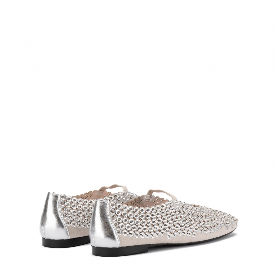 TOSCA BLU Balerini damă argintii Chantilly - vezi 4