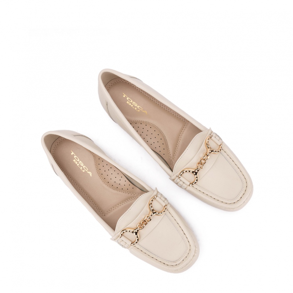 TOSCA BLU Mocasini damă bej Capri - vezi 3 - Pepina.ro TOSCA BLU Mocasini damă bej Capri - vezi 3