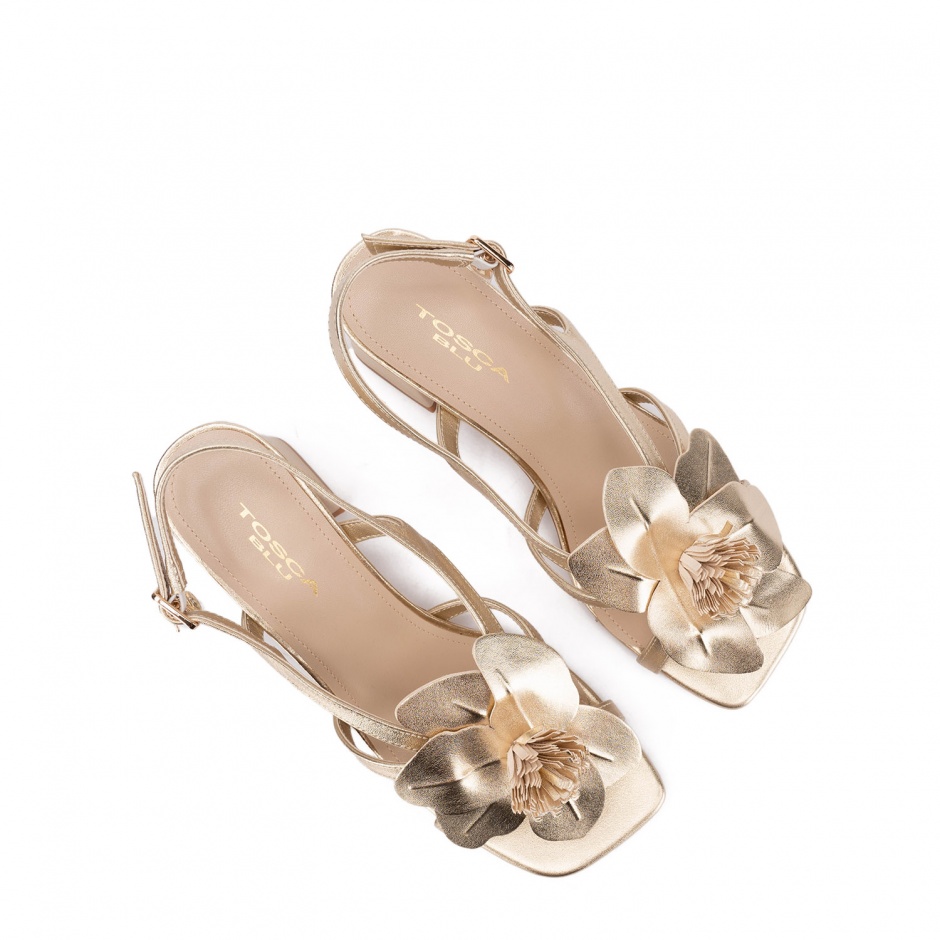 TOSCA BLU Sandale damă aurii Malindi - vezi 3