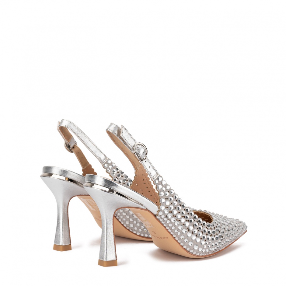 Alma En Pena Pantofi damă argintii - vezi 4 - Pepina.ro Alma En Pena Pantofi damă argintii - vezi 4