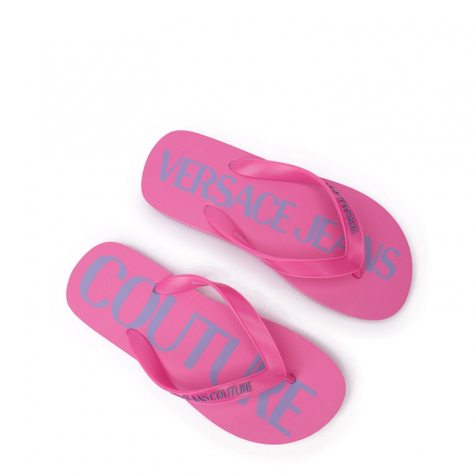 VERSACE JEANS Papuci damă roz - vezi 2 - Pepina.ro VERSACE JEANS Papuci damă roz - vezi 2