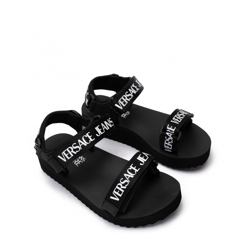 VERSACE JEANS Sandale damă negre - vezi 2