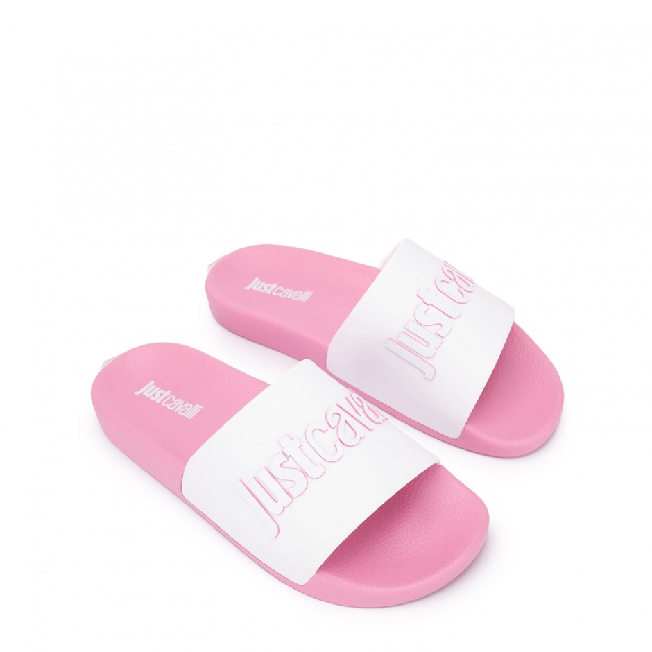 Just Cavalli Papuci damă roz - vezi 2 - Pepina.ro Just Cavalli Papuci damă roz - vezi 2