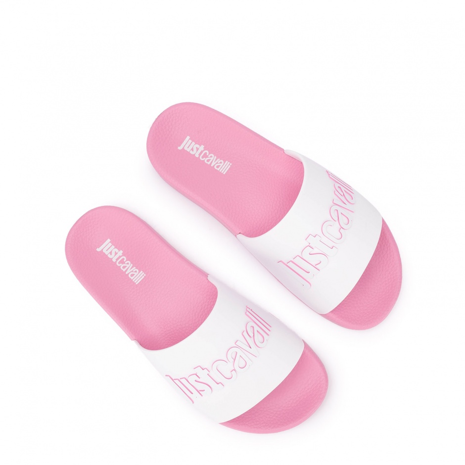 Just Cavalli Papuci damă roz - vezi 3 - Pepina.ro Just Cavalli Papuci damă roz - vezi 3