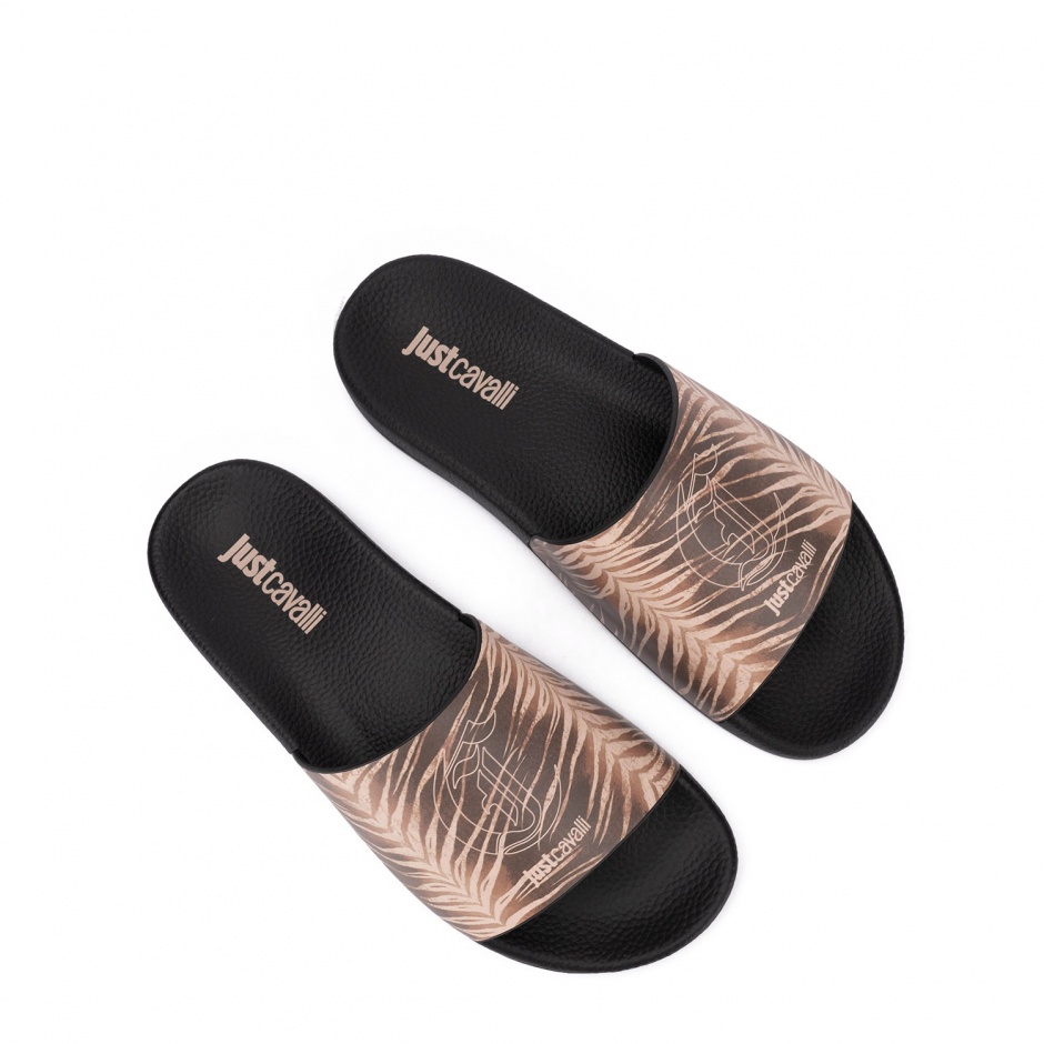 Just Cavalli Papuci damă negri - vezi 3 - Pepina.ro Just Cavalli Papuci damă negri - vezi 3