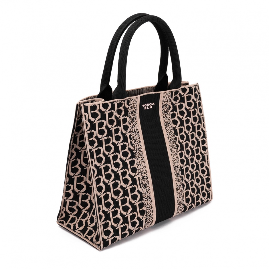 TOSCA BLU Geantă neagră damă Saint Tropez - vezi 2