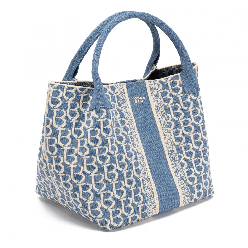 TOSCA BLU Geantă bleumarin damă Saint Tropez M - vezi 2