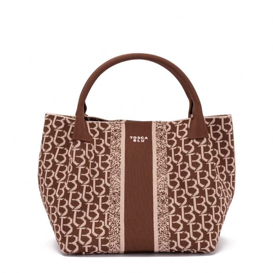 TOSCA BLU Geantă bleumarin maro Saint Tropez M - vezi 1