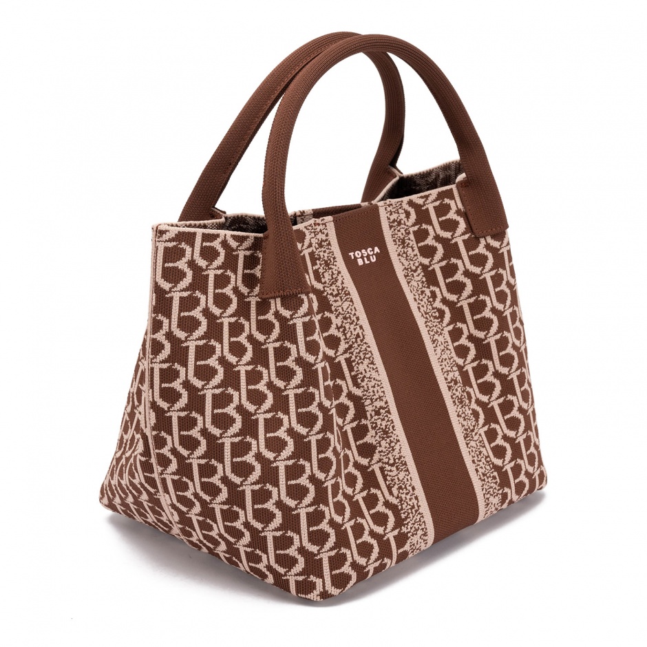 TOSCA BLU Geantă bleumarin maro Saint Tropez M - vezi 2