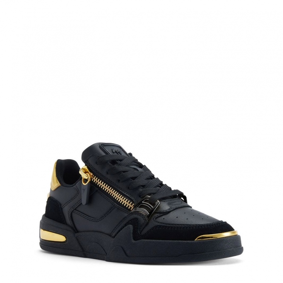 Giuseppe Zanotti Pantofi sport bărbați negri GZ Ghost - vezi 2