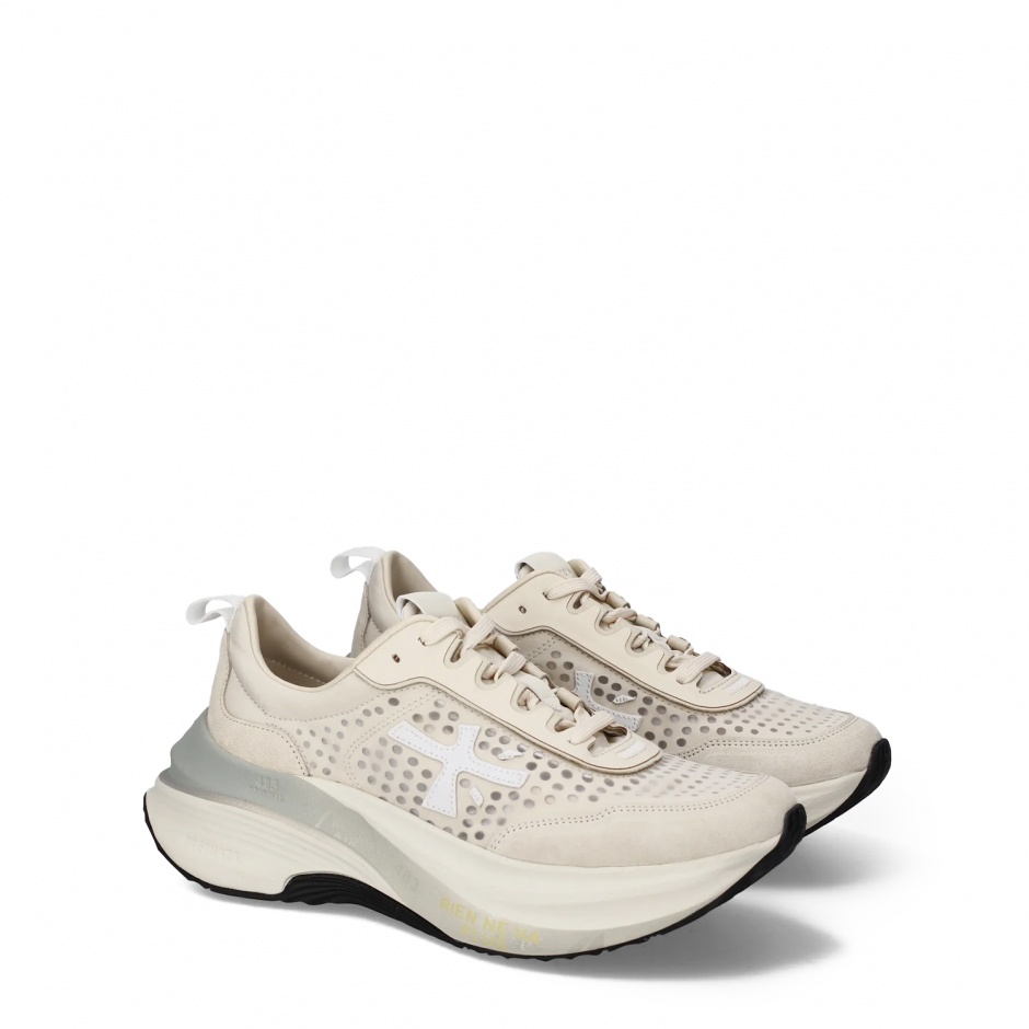 Premiata Sneakers damă bej HILL - vezi 2