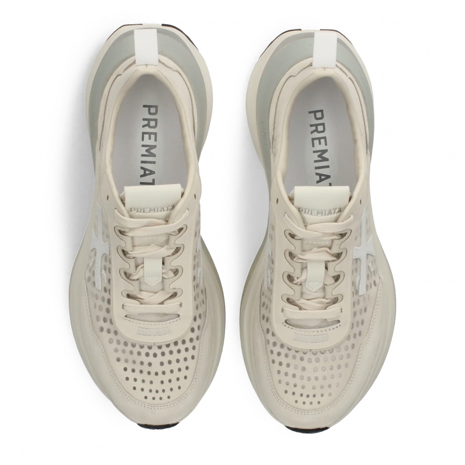 Premiata Sneakers damă bej HILL - vezi 4