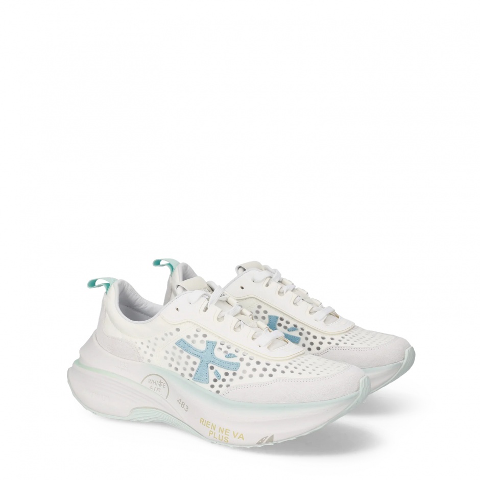 Premiata Sneakers damă albi HILL - vezi 2