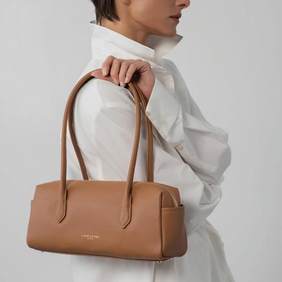 LANCASTER Geantă damă bej Donna Cube - vezi 4