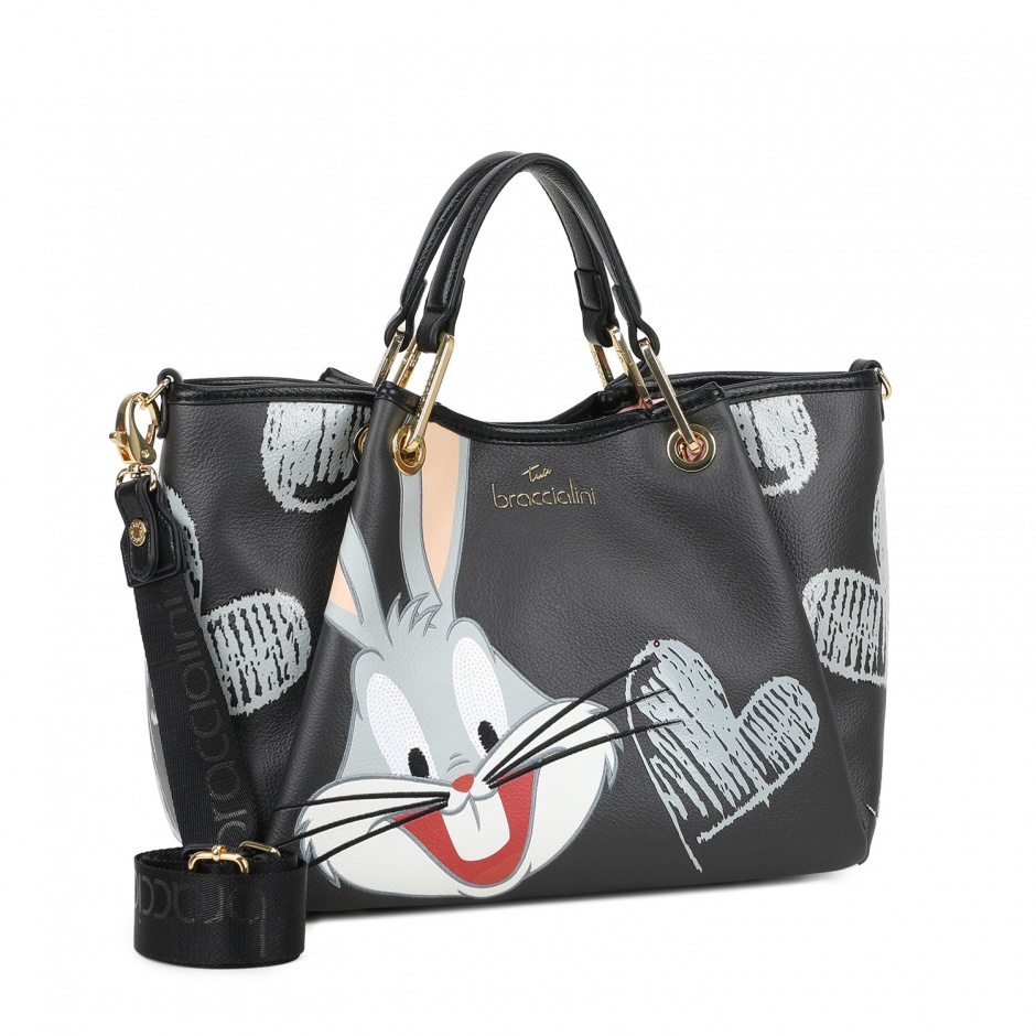 Braccialini Geantă damă neagră Amy Lt - vezi 2