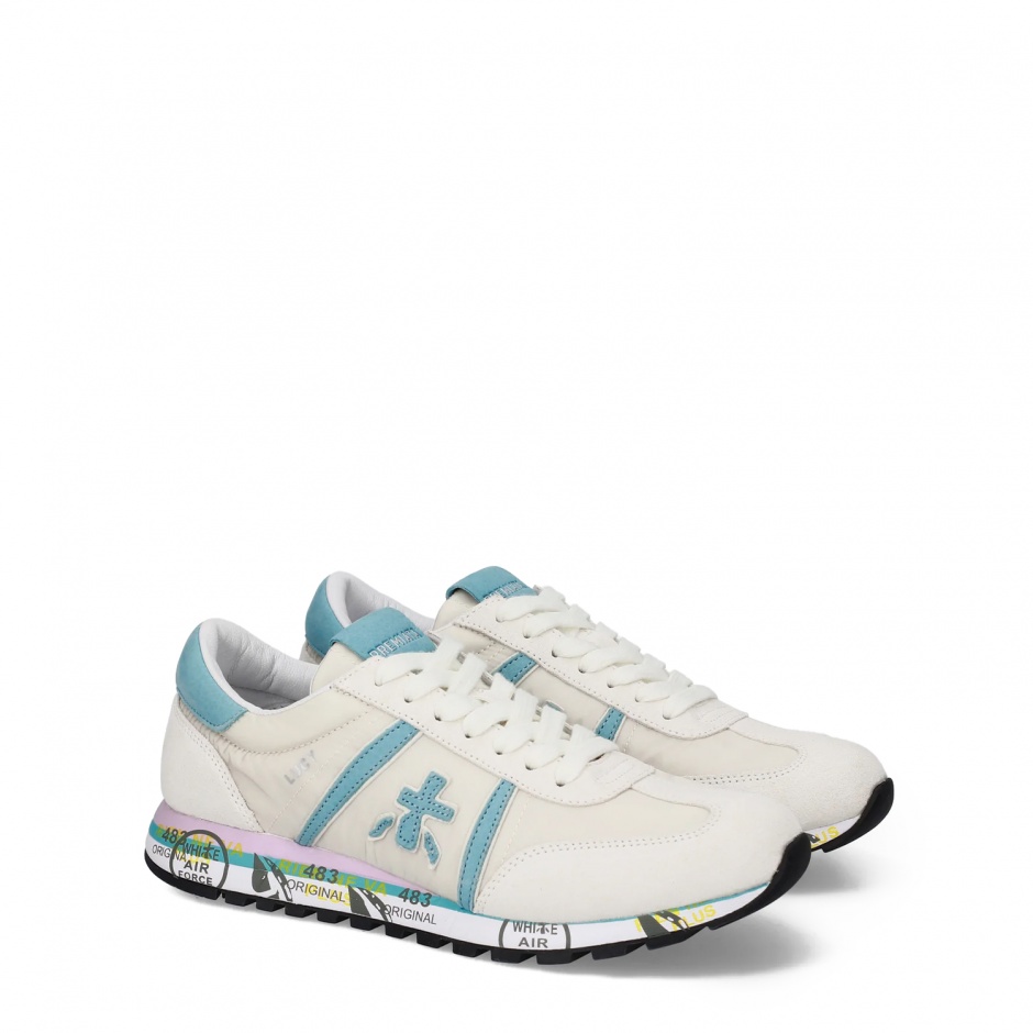 Premiata Sneakers damă albi LUCYD - vezi 2