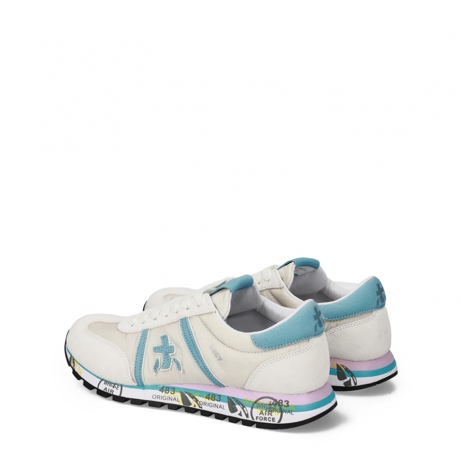 Premiata Sneakers damă albi LUCYD - vezi 3