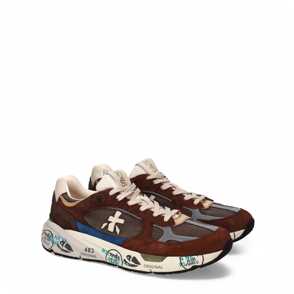 Premiata Sneakers bărbați albi MASE - vezi 2