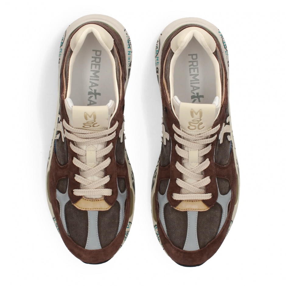 Premiata Sneakers bărbați albi MASE - vezi 4