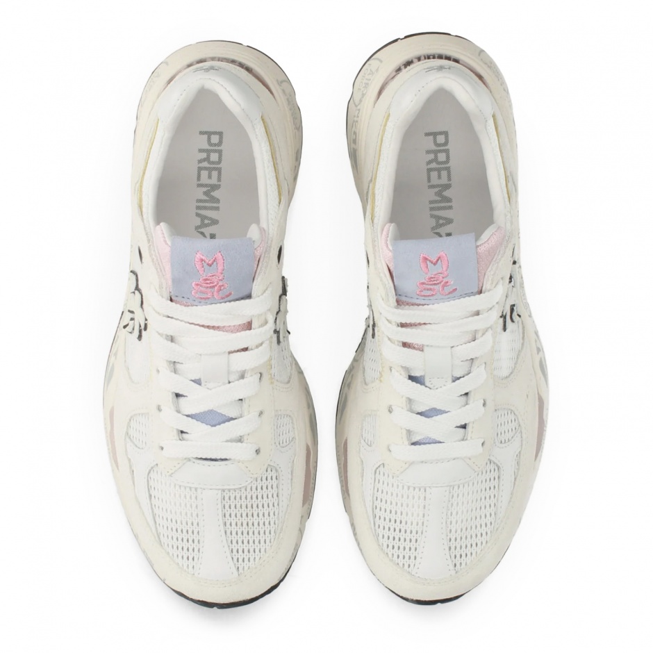 Premiata Sneakers damă albi MASED - vezi 4
