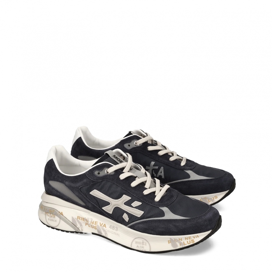 Premiata Sneakers bărbați bleumarin Moerun - vezi 2