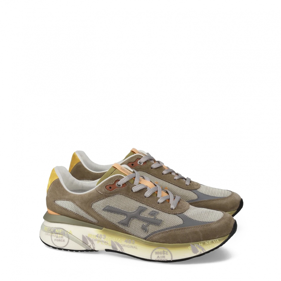 Premiata Sneakers bărbați verzi MOERUN - vezi 2