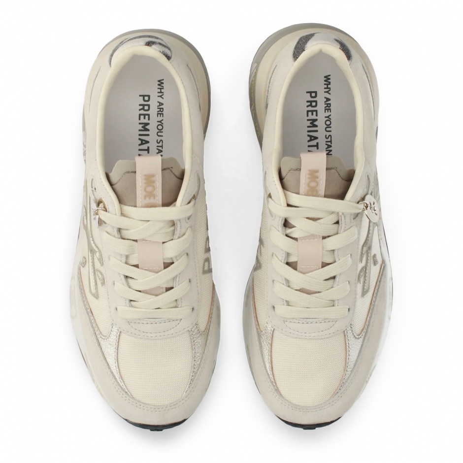 Premiata Sneakers damă bej MoerunD - vezi 4