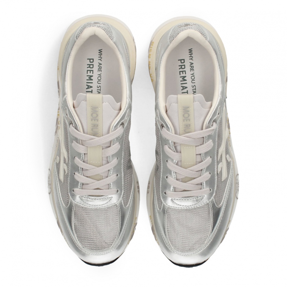 Premiata Sneakers damă argintii MoerunD - vezi 4
