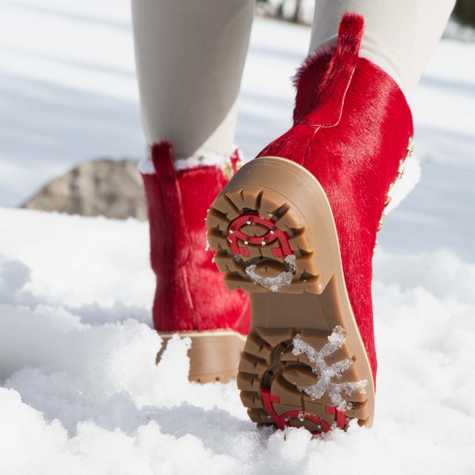 New Italia Shoes Ghete damă roșii Brenda - vezi 4 - Pepina.ro New Italia Shoes Ghete damă roșii Brenda - vezi 4