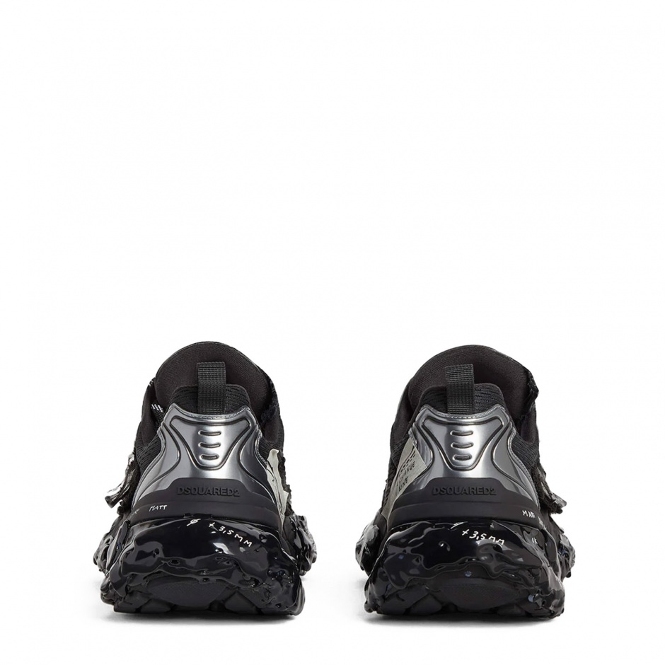 Dsquared2 Adidași negri bărbați Faster - vezi 3