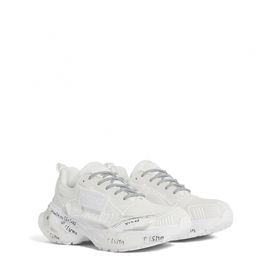 Dsquared2 Pantofi sport bărbați albi Faster - vezi 2