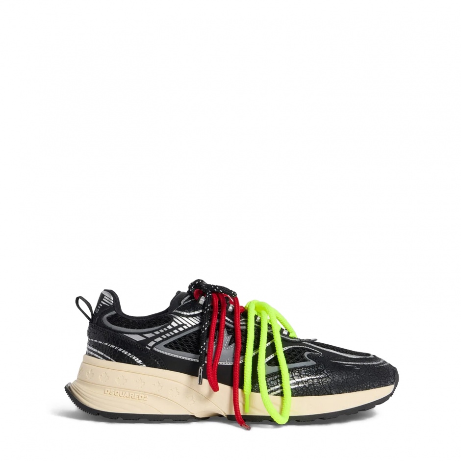 Dsquared2 Pantofi sport bărbați negri Sprinter - vezi 1