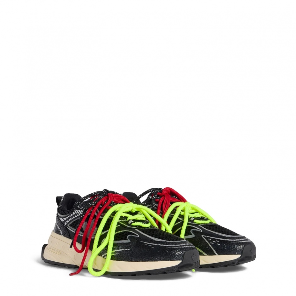 Dsquared2 Pantofi sport bărbați negri Sprinter - vezi 2