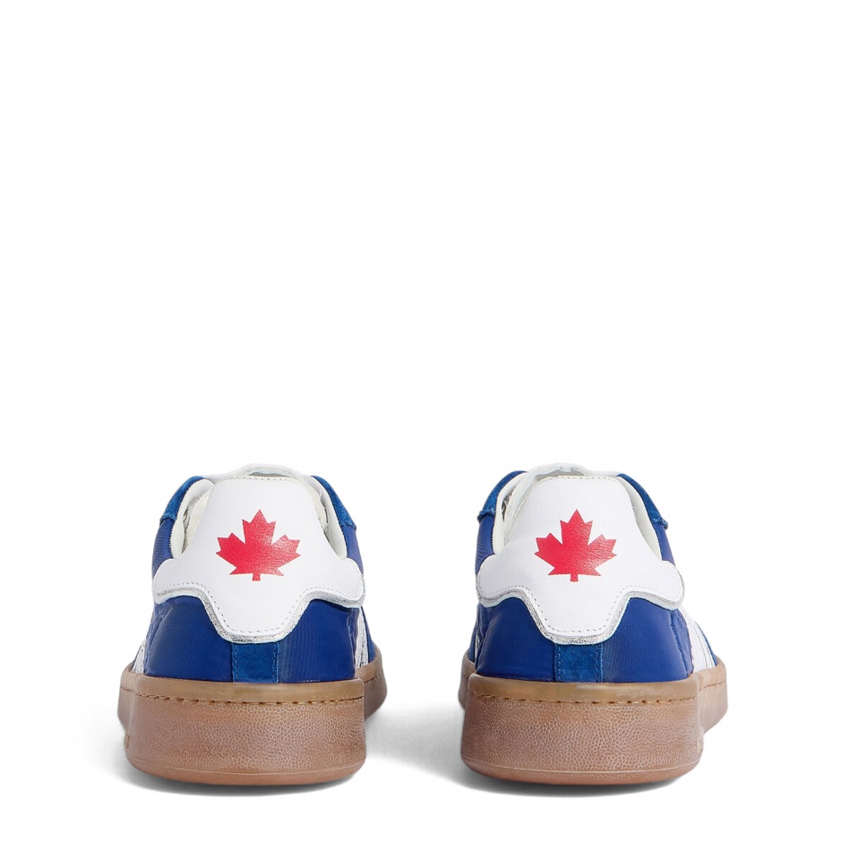 Dsquared2 Pantofi sport bărbați albaștri Boxer - vezi 3