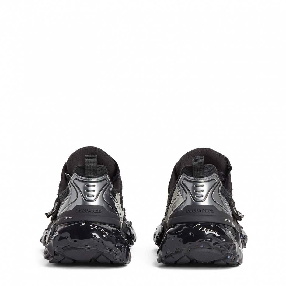 Dsquared2 Adidași negri damă Faster - vezi 3