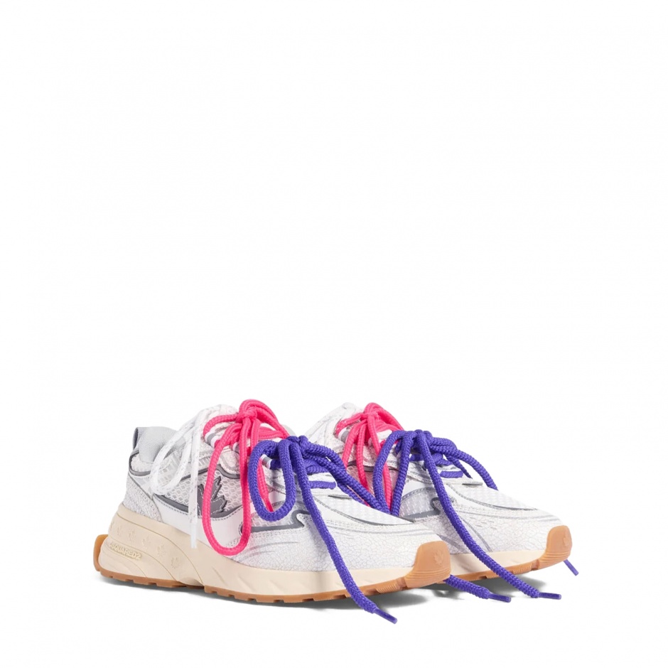 Dsquared2 Pantofi sport damă albi Sprinter - vezi 2