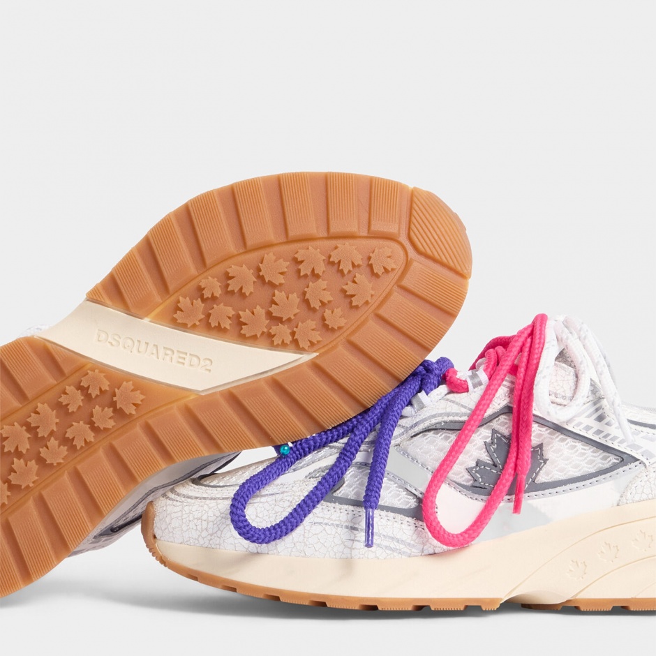 Dsquared2 Pantofi sport damă albi Sprinter - vezi 4