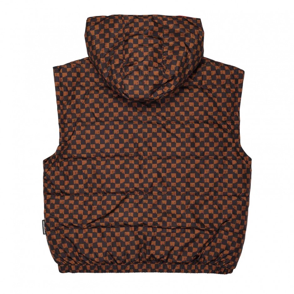 SPRAYGROUND Geacă bărbați, maro, 2-în-1 Drip Check - vezi 3 - Pepina.ro SPRAYGROUND Geacă bărbați, maro, 2-în-1 Drip Check - vezi 3