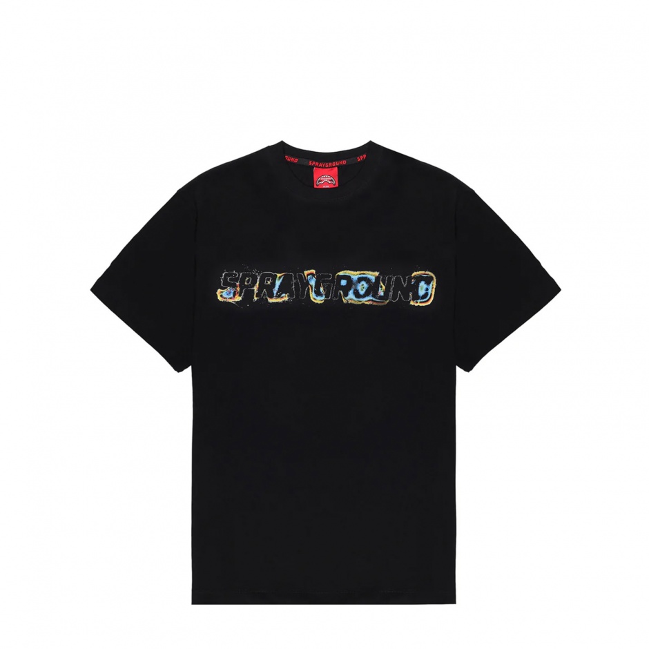 SPRAYGROUND Tricou bumbac bărbați neagră OXIDIZED SHARK - vezi 1