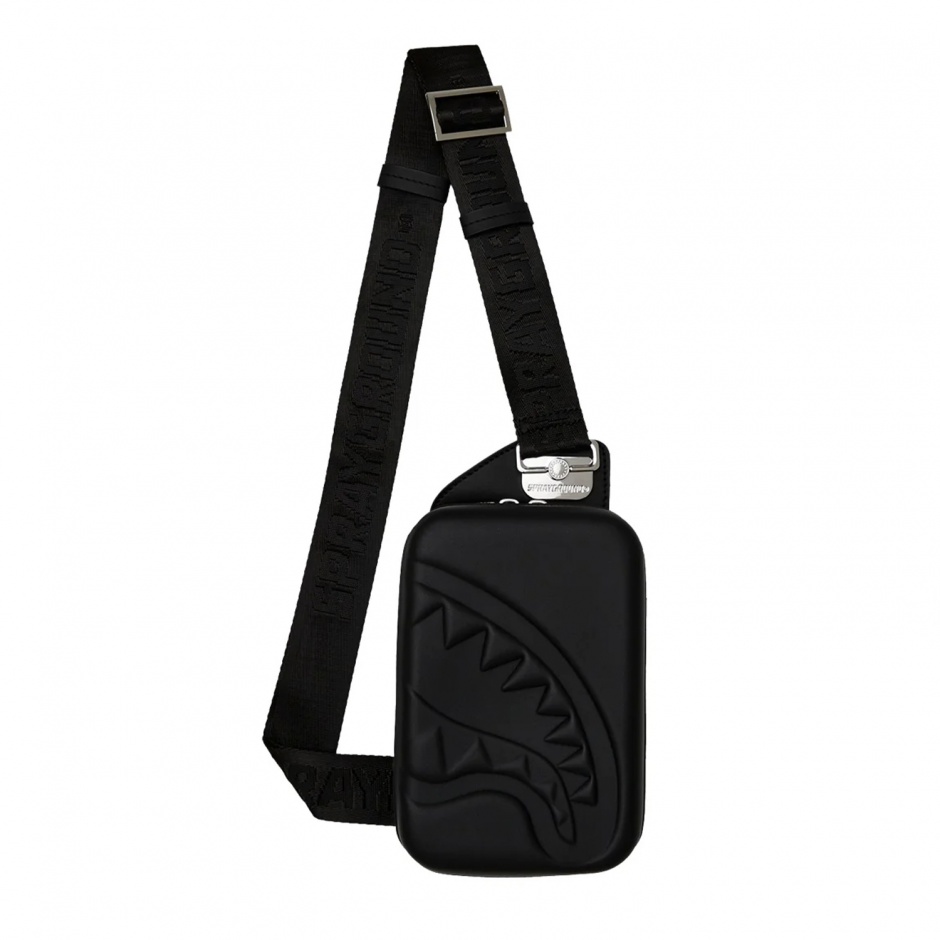 SPRAYGROUND Geantă bărbați PRINTED ZIPPER HARD- SHELL SLING - vezi 1