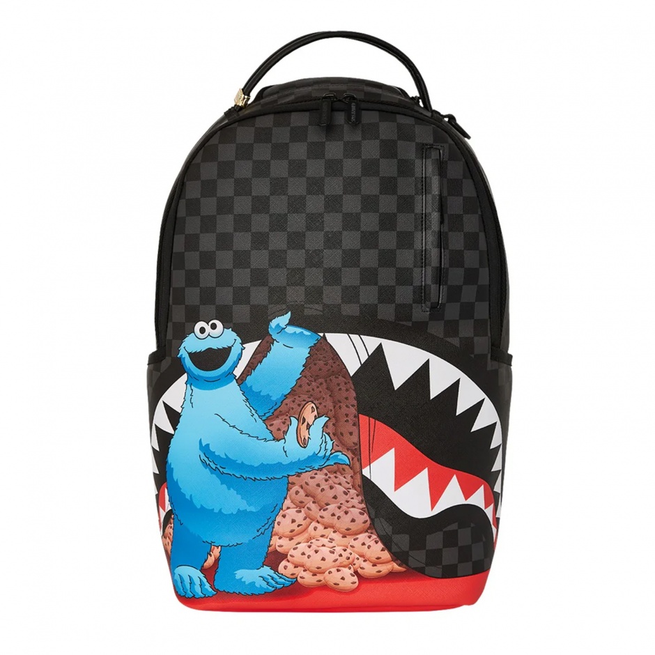 SPRAYGROUND Rucsac SESAME STREET COOKIE MONSTER SNEAK - vezi 1