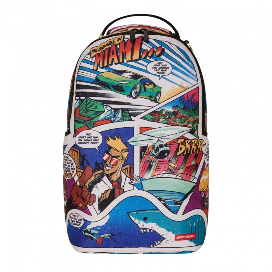 SPRAYGROUND Rucsac 305 RETRO COMIC - vezi 1