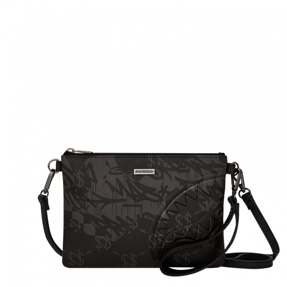 SPRAYGROUND Geantă umăr 3AM CHECK POUCHETTE - vezi 1